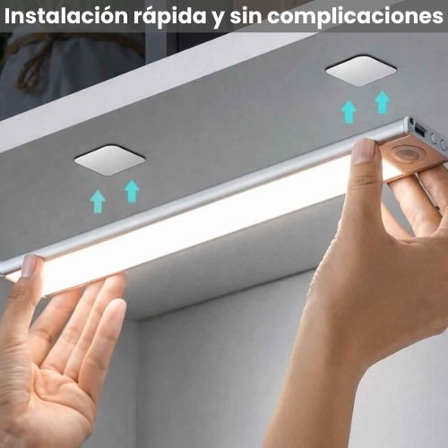 Lampara LED inalámbrica con sensor de movimiento