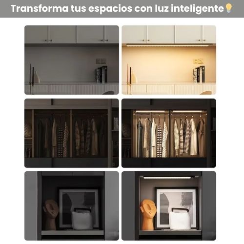 Lampara LED inalámbrica con sensor de movimiento