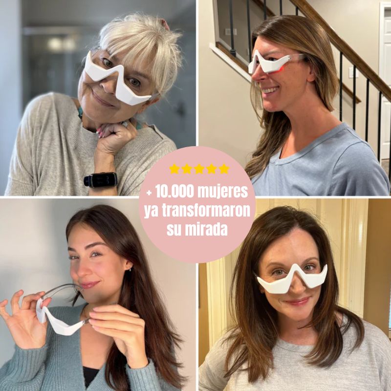 Luminique™: Terapia ocular 2 en 1  con luz roja y EMS