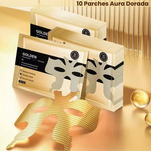 10 Parches Aura Dorada